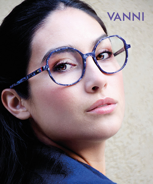 VANNI brillen en zonnebrillen zijn 100% Italiaans
