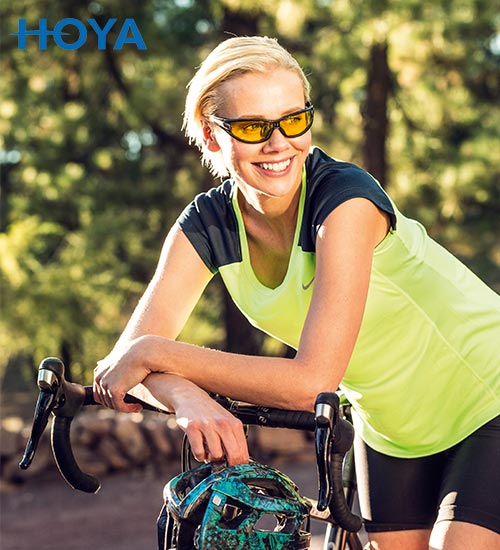 Sporters met een bril kiezen voor HOYA sportglazen