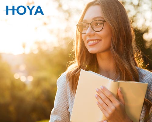 Brillenglazen met HOYA UVControl coating beschermen tegen UV-straling