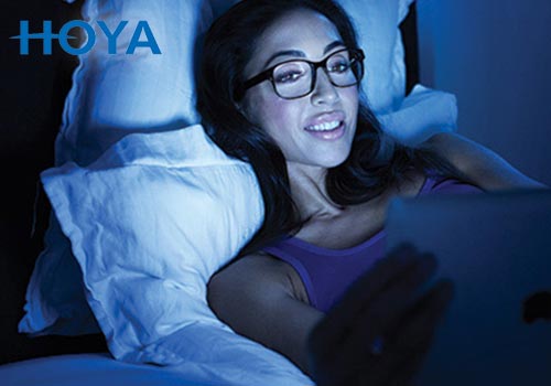 Voorkom slaaptekort dankzij HOYA's BlueControl