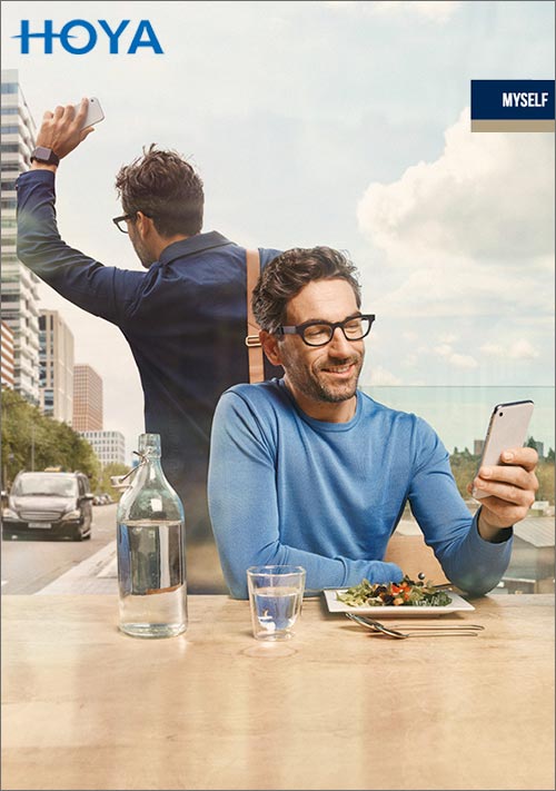 HOYA MYSELF multifocale brillenglazen: 100% maatwerk