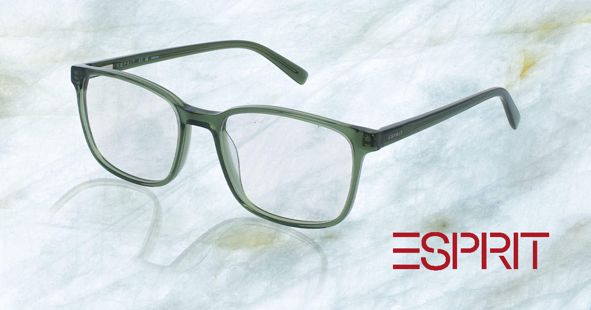 Esprit ecollectie: duurzame brillen met een touch of color