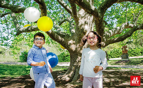 Kleur bekennen met de kinderbrillen van J.F.Rey