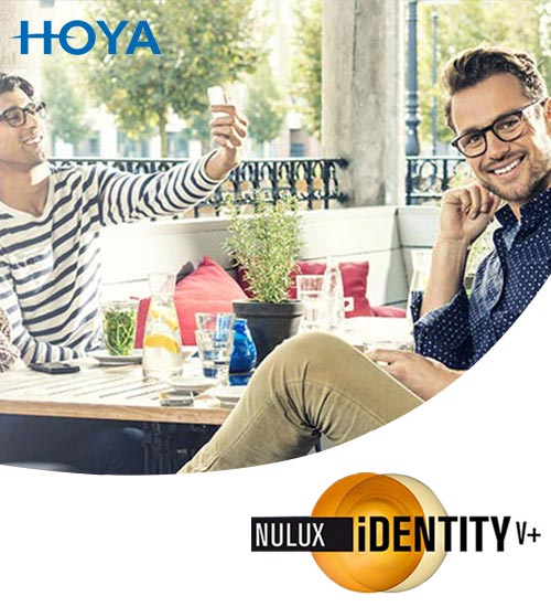 HOYA Nulux iDentity V+ brillenglazen creëren scherp, onbelemmerd zicht