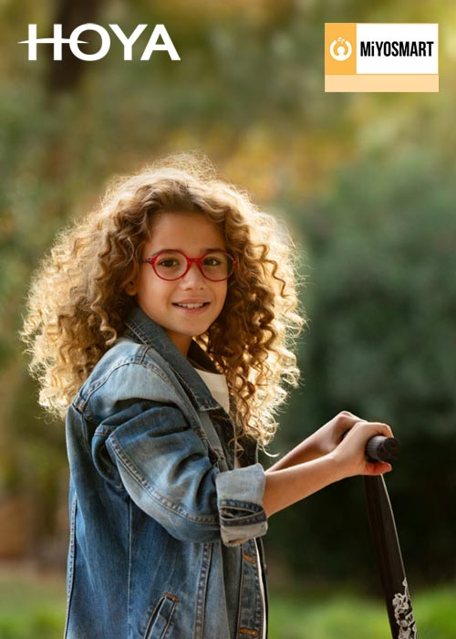 HOYA MiYOSMART brillenglazen: sterk tegen bijziendheid bij kinderen (myopie)